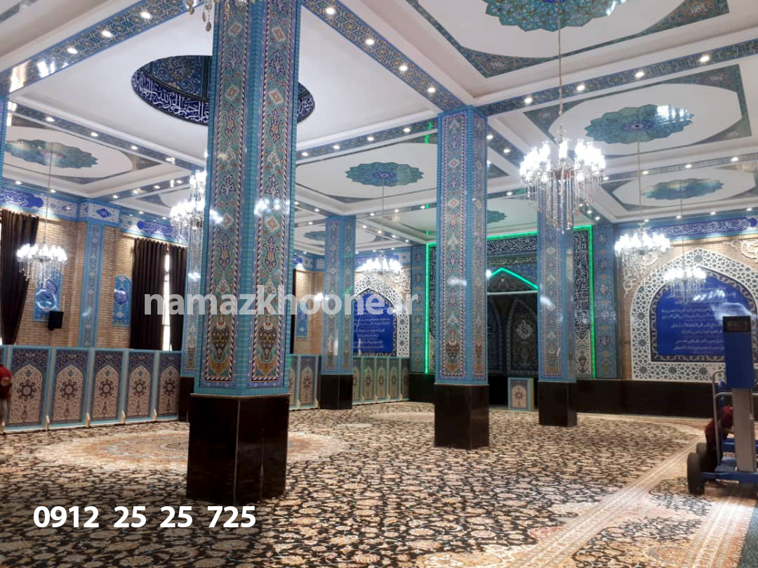 دکور و تجهیزات مسجد امام رضا علیه السلام