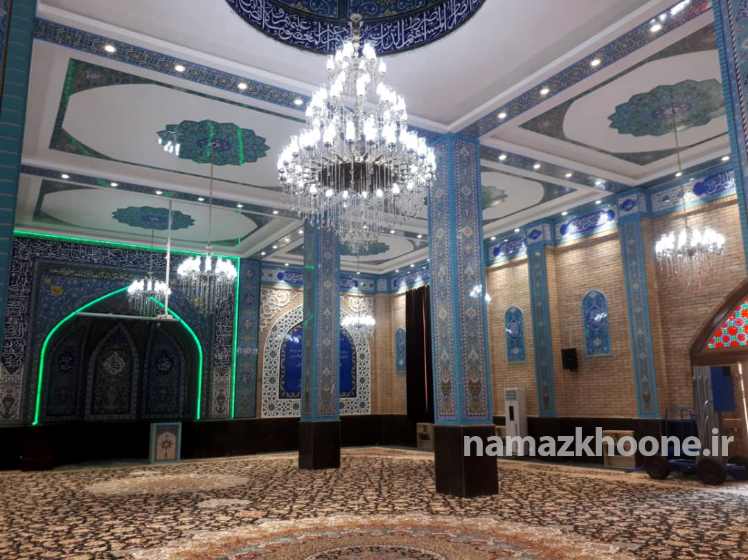  دکوراسیون و تجهیزات مسجد امام رضا ع